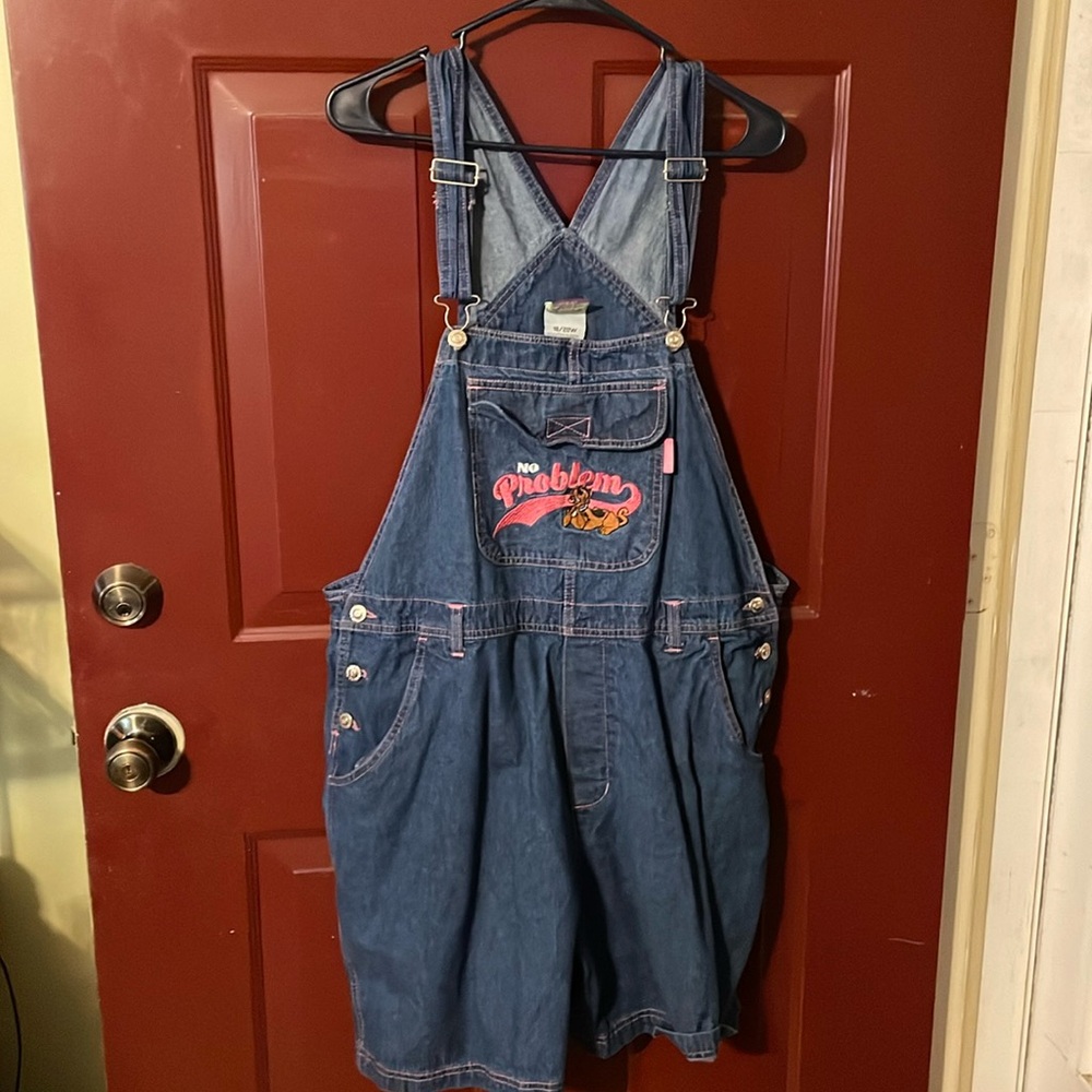 Scooby doo overall shorts